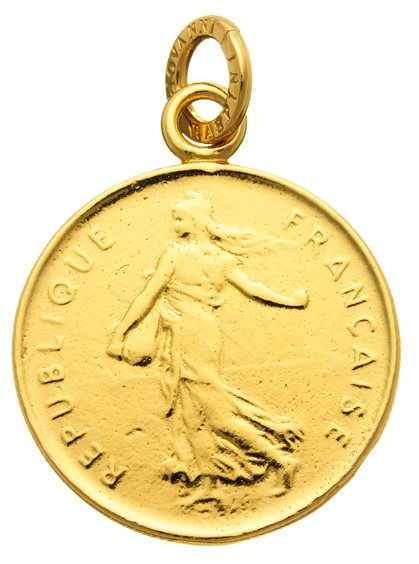 Charm Giovanni Raspini Dame in Silber 08962 - 08962